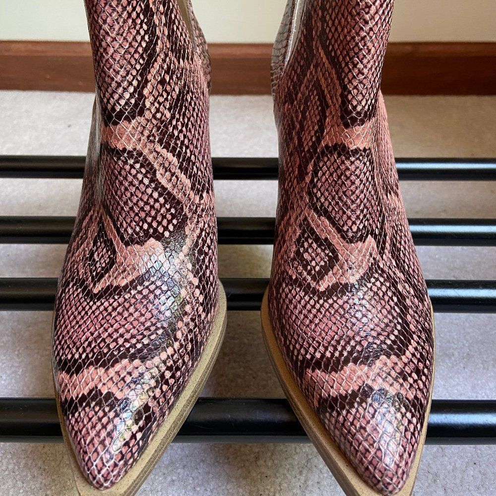 Vince Camuto Women Gigietta Leather Boots New Nwob